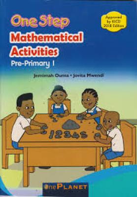 One Step Mathematics Activities Pre-Rimary 1